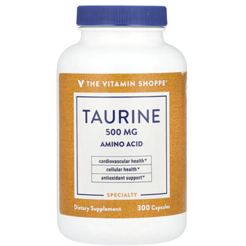 The Vitamin Shoppe Taurine 300 Capsules